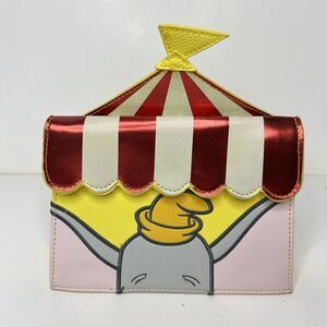 Disney Store Dumbo Big Top Circus Tent Purse Crossbody Shoulder Handbag 8x8x2.5